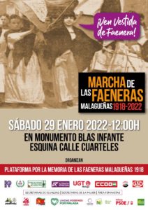 Marcha de las faeneras @ Monumento a Blas Infante | Málaga | Andalucía | España